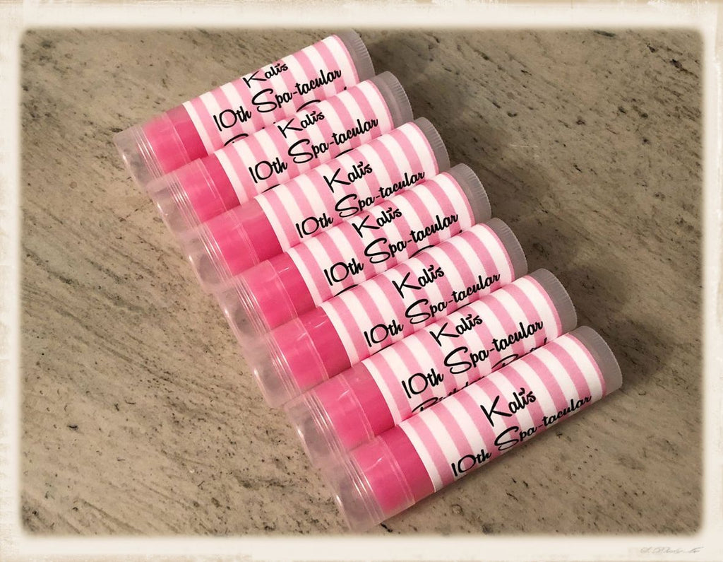 Customized All Natural Lip Balm